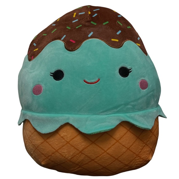 MAYA 16” MINT CHIP ICE CREAM CONE NWT SQUISHMALLOW HTF - Picture 4 of 6